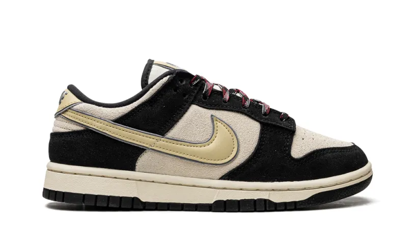 Nike Dunk DUNK LO LX MNS WMNS 'Black Cream Suede'